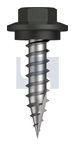 TYPE 17 HEX HEAD + WASHER CL4 WG T17 SEAL HX:12-11X 25
