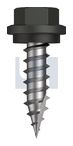 TYPE 17 HEX HEAD + WASHER CL4 WG T17 SEAL HX:14-10X 25