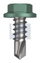 METAL SDS FLANGED HEX HEAD CL4 WI MET FLG HX: 8-18X 12