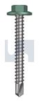 METAL SDS FLANGED HEX HEAD CL4 WI MET FLG HX:12-14X 45