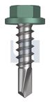 METAL SDS FLANGED HEX HEAD CL4 WI MET FLG HX:14-10X 25
