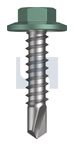 METAL SDS 5/16AF FLANGED HEX CL4 WI MET 5/16AF HX:14-14X 22
