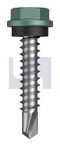 METAL SDS HEX HEAD + WASHER CL4 WI MET SEAL HX:10-16X 25