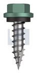 TYPE 17 HEX HEAD + WASHER CL4 WI T17 SEAL HX:14-10X 25