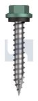TYPE 17 HEX HEAD + WASHER CL4 WI T17 SEAL HX:14-10X 40