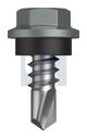 METAL SDS HEX HEAD + WASHER CL4 WN MET SEAL HX: 8-18X 12