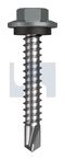 METAL SDS HEX HEAD + WASHER CL4 WN MET SEAL HX:12-14X 35