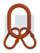 CHAIN MASTER LINK ASSEMBLY GR100 MASTER LINK ASSY:  8MM
