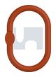 CHAIN MASTER LINK GR100 MASTER LINK:  8MM
