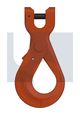 SAFETY HOOK WITH CLEVIS GR100 CLEVIS SAFETY HOOK: 13MM