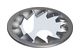 LOCK WASHER INT SERR TOOTH 304 DIN6798 TYP J IN WASH:M6