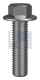 FLANGED HEX BOLT NO SERR HEC6921 10.9 FL BOLT:M14 X  55 thumbnail 2
