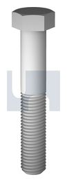 HEX BOLT ZFS 8.8 HEX BOLT: M20 X 160 thumbnail 2