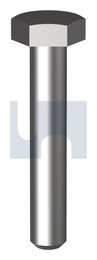 HEX BOLT G8 BLK HEX BO:1-1/8 BLANK X 16 thumbnail 2