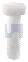 HEX HEAD SET SCREW NYL SET SCREW:1/4UNCX  1/2 thumbnail 2