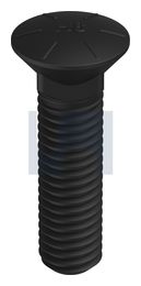 PLOW BOLT SQ NECK GR8 PLOW BOLT: 7/16UNC X 1-3/4 thumbnail 2