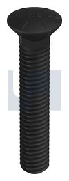 PLOW BOLT SQ NECK GR8 PLOW BOLT: 7/16UNC X 2-1/2 thumbnail 2