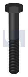 TRACK BOLT HEX GR9 TRACK H BLT: 9/16UNF X  51 thumbnail 2