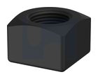 TRACK NUT SQUARE GR8 TRACK SQ NUT:  M16 - 1.50 thumbnail 2