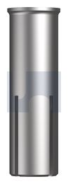 DROP-IN PRO ANCHOR WITH LIP Z/P E7P6F DROP LIP ANCH:M8 X30 thumbnail 2
