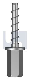 XBOLT PRO - VERTICAL HANGER Z/P E1SF VERT XBOLT:M10/M12X60 thumbnail 2