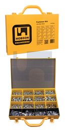 BOLT NUT WASHER (SET SCREW) Z/P 8.8 B-N-W ASSORT KIT: M6 thumbnail 2