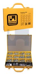 BOLT NUT WASHER (SET SCREW) Z/P 8.8 B-N-W ASSORT KIT: M8 thumbnail 2