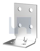 BRACKET ANGLE HEAVY DUTY ANGLE BKT H/D: M10  60X100X 70 thumbnail 2