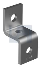 Z BRACKET ANGLE FITTING 3 HOLE HDG ANGLE FITTING 1045: M12 thumbnail 2