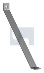 45deg BRACE FITTING 2 HOLE HDG ANGLE FITTING 2452: M12 thumbnail 2