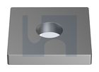 FLAT PLATE FITTING 1 HOLE HDG FLAT PLATE 1063: M10 thumbnail 2