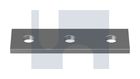 STRAIGHT FITTING 3 HOLE HDG FLAT PLATE 1066: M12 thumbnail 2