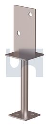 POST SUPPORT H/DUTY T STIRRUP ROD STEM:  90 X  200 thumbnail 2