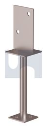 POST SUPPORT H/DUTY T STIRRUP ROD STEM:  90 X  300 thumbnail 2
