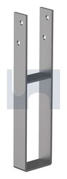 POST SUPPORT H/DUTY U SHAPE W/BAR PS:  90 X  450 thumbnail 2