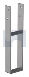POST SUPPORT H/DUTY 316 U SHAPE W/BAR PS:100 X 450 thumbnail 2