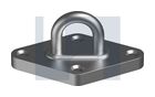 PAD EYE DIAMOND 304 EYE PAD DIAMOND: 5 X 37 thumbnail 2