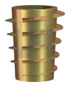 HEX TIMBER INSERT NUT NO FLANG ZYP NF HEX INSERT NUT:M6  X 13 thumbnail 2