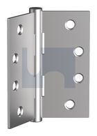 BUTT HINGE 8 HOLE - FIXED PIN 304 HINGE BUTT PAIR: 100 X 100 thumbnail 2