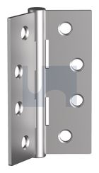 BUTT HINGE 8 HOLE - LOOSE PIN 304 HINGE H/DUTY PR: 100 X 70 thumbnail 2