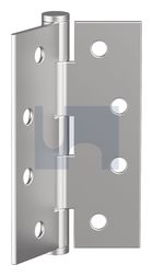 BUTT HINGE 8 HOLE - LOOSE PIN 304 HINGE H/DUTY PR: 100 X 75 thumbnail 2