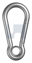 HOOK SPRING+EYE 316 SPRING HOOK W/EYE:11 X 120 thumbnail 2