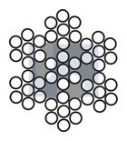 WIRE ROPE 7x7 316 W/ROPE: 7 X  7 X  1.0 305M thumbnail 2