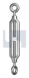 TURNBUCKLE EYE+EYE HDG T/BKLE EYE+EYE:M5 X  70 thumbnail 2