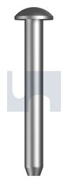 TERMINAL SWAGE BUTT HEAD 316 T/SWG BUTTON HEAD: 3.2 thumbnail 2