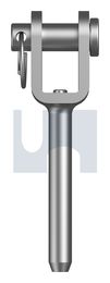 TERMINAL SWAGE FORK MINI 316 T/SWG FORK MINI: 3.2 X  48 thumbnail 2