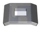SECURITY MESH CLIP HDG MESH-CLIP: M8X24X24X2.5 thumbnail 2
