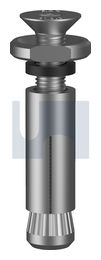 HBS-BOLT CSK - BLIND INSTALL HDG 8.8 HBS-BOLT CSK:M16 X 100 thumbnail 2