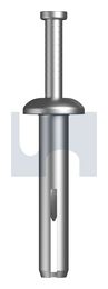 NAIL IN ANCHOR-MUSHROOM HD Z/P NAIL ANCHOR PIN: 6.5 X 25 thumbnail 2