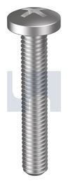 METAL THREAD PAN PHIL 304 MACH PAN PH:10-32UNFX1 thumbnail 2